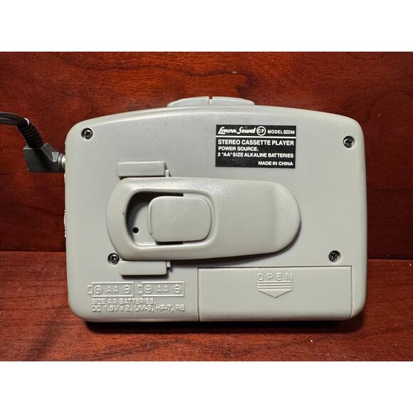 Lenoxx Sound Cassette Portable Player Model 820M With Headset Tested Belt Clip - Picture 3 of 5